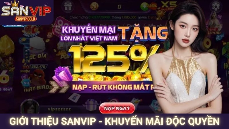 Giới thiệu SANVIP - Khuyến mãi độc quyền