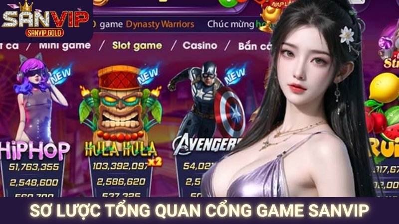 Sơ lược tổng quan cổng game SANVIP
